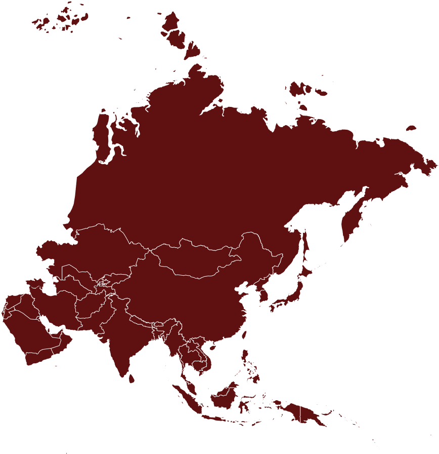 Map of Asia