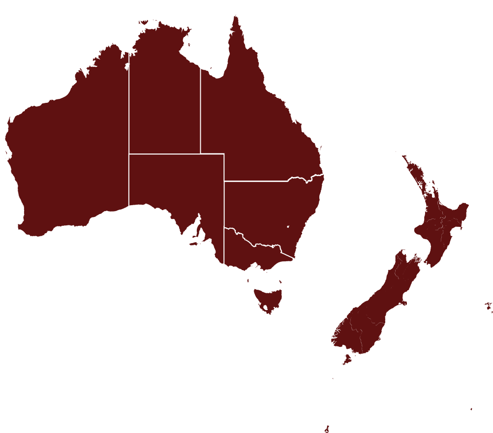 Map of Oceania