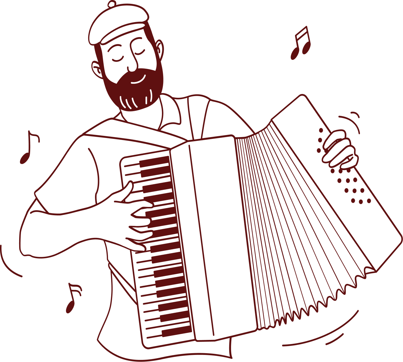 Musician illustration